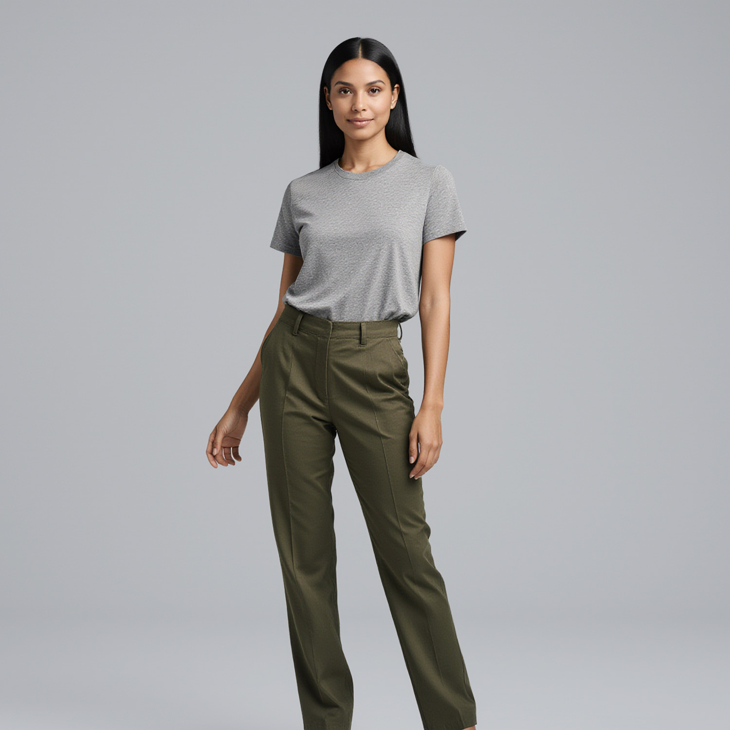 Elegant woman in refined everyday attire representing Sudsies dry cleaner near Indian Creek